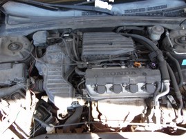 2001 Honda Civic LX Purple Sedan 1.7L AT #A24904